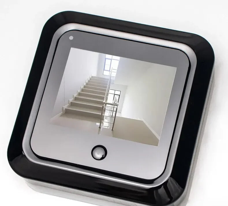 Video Doortell HD 2.4 Inch Peephole 120° Smart Digital Door Viewer Camera Security Monitor 240x320 Visual Doorbell Home
