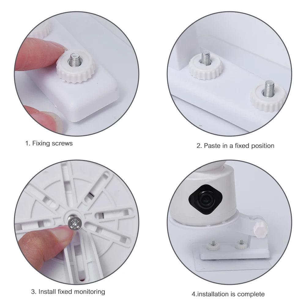 Universal No Punching Camera Shelf Wall Mount Webcam Monitor Stand Bracket Adjustable Security Camera Support Holder Rack