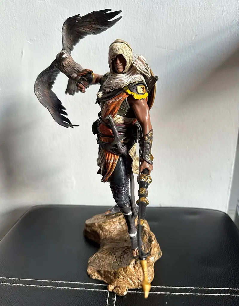 Game Assassins Creed Origins Action Figure Kenway Connor Edward James Figuras Toy Anime Peripheral Model Ornament GK Statue Gift