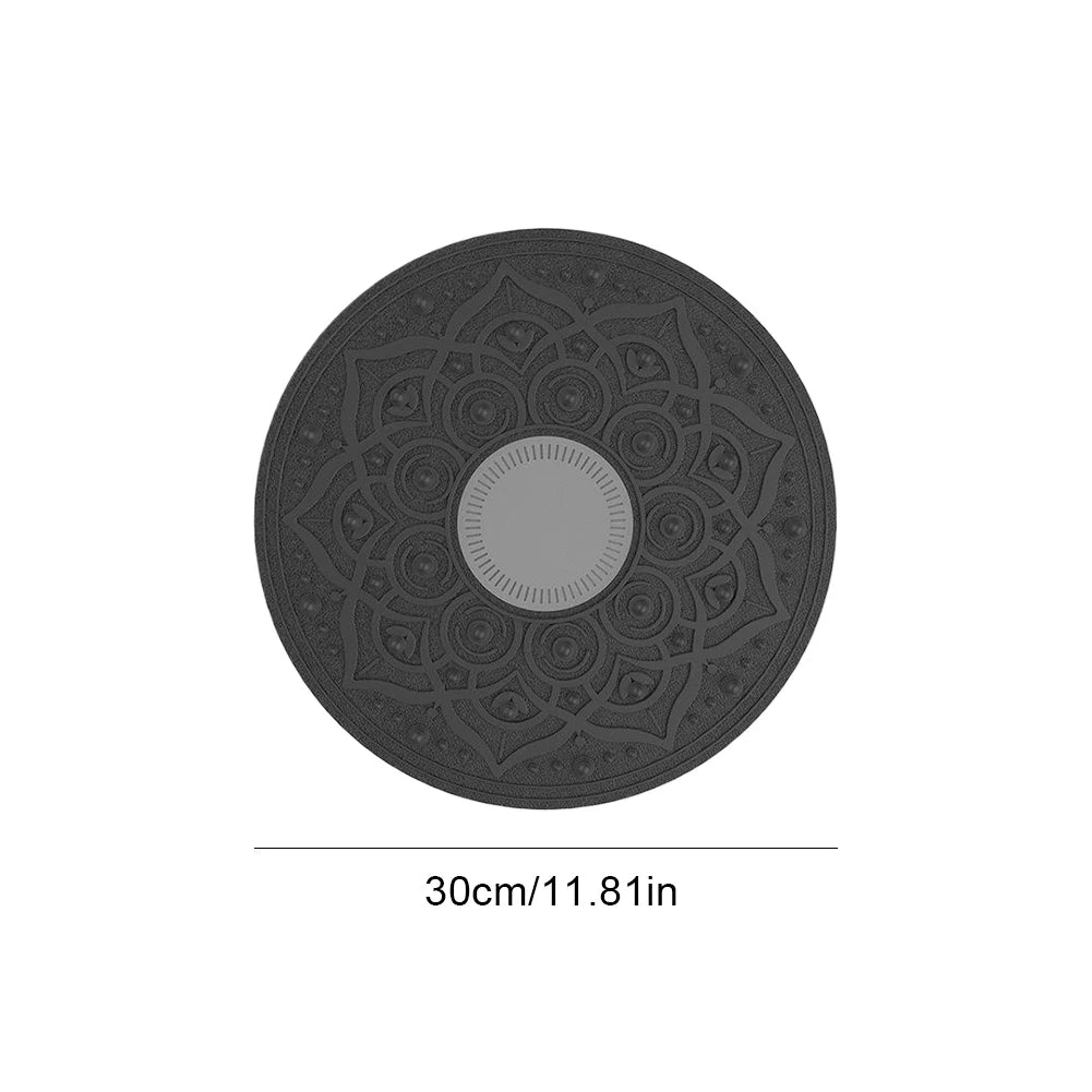 Yoga Swing Balance Board 360° Waist Rotation Torsion Balance Exerciser Rehabilitation Training Home Yoga Fitness Exercise Tool