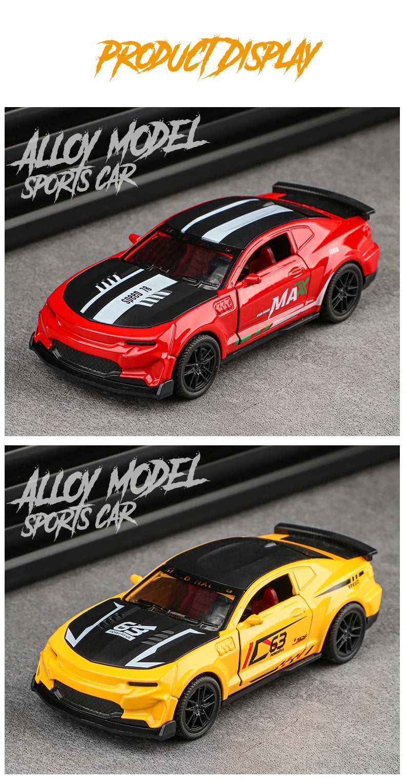 1:43 Diecast Alloy Car Model Children's Toy Car Open the door Decoration Cool Racing Car Boy toys Gift for Kids