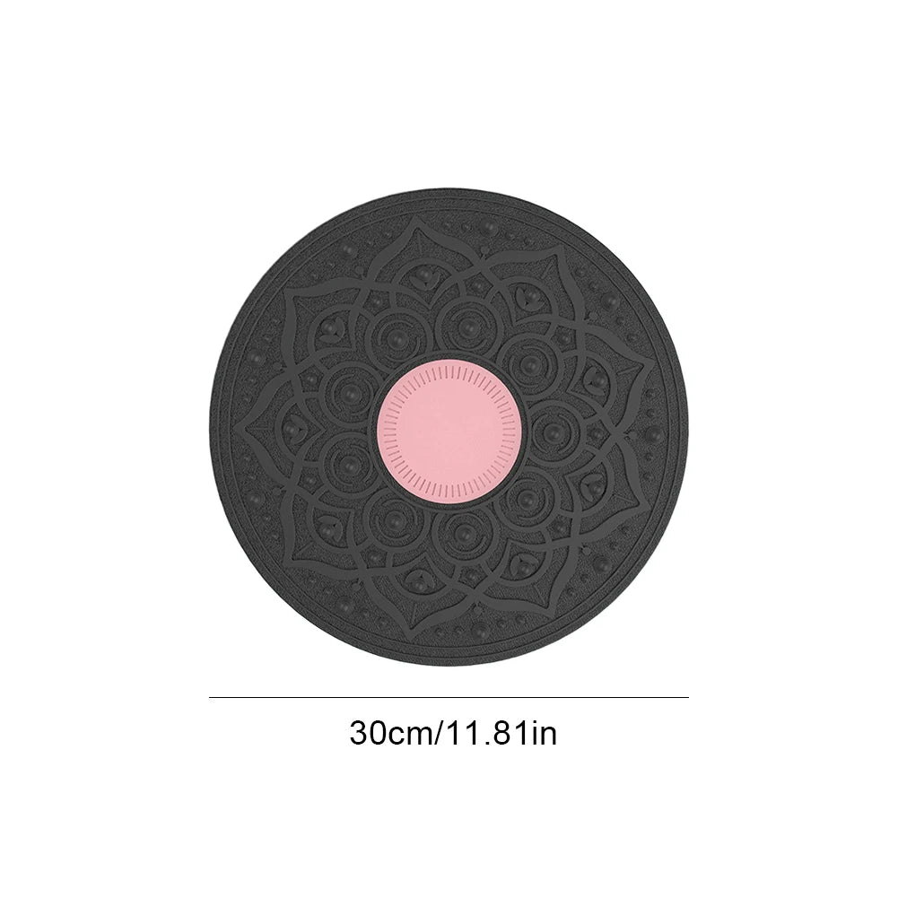 Yoga Swing Balance Board 360° Waist Rotation Torsion Balance Exerciser Rehabilitation Training Home Yoga Fitness Exercise Tool