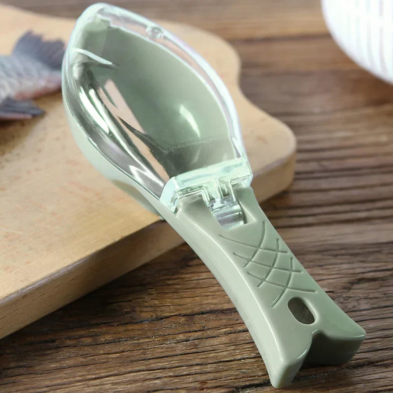 Fish Scale Scraper Fish Skin Brush Seafood Tools Fast Remove Fish Scraper Cleaning Knife Kitchen Accessories