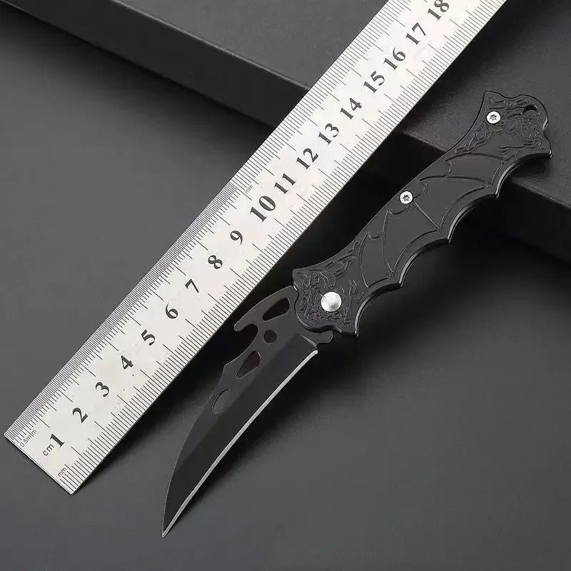 Folding Knife Keychain Portable Camping Self Defense Tactical Survival Knife Open Express Fruit Knife Sharp Outdoor Pocket Knife