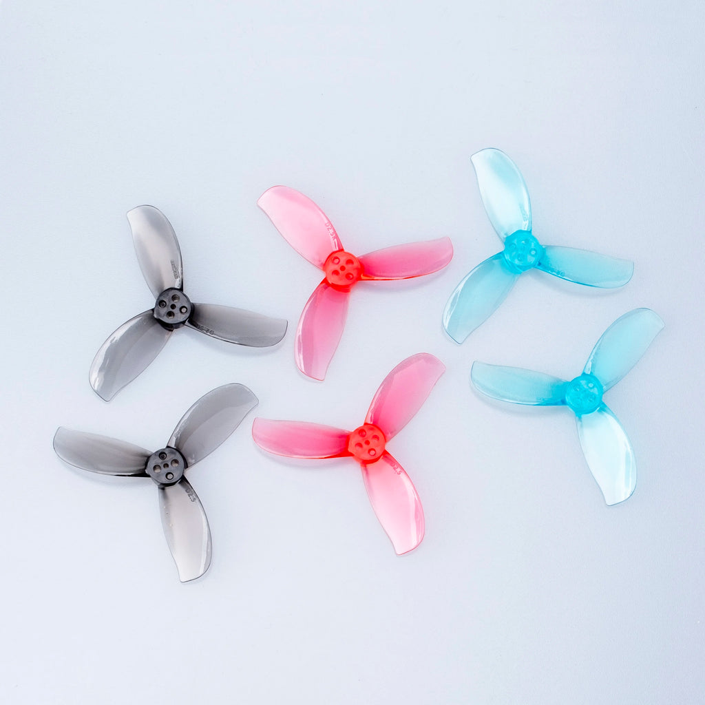 24pcs/12pairs Gemfan D2.5 3-blade 2.5inch PC FPV Propeller 1404 Motor 1.5mm Hole For FPV Drone SpeedyBee BEE25 DJI O4 Air Unit