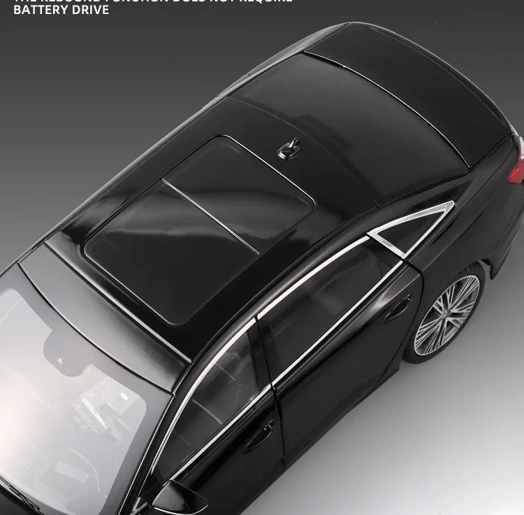 1:18 AUDI A6L Large Alloy Metal Diecast Car Model Sound & Light Collect Hobby Boutique Interior Gift For Boys Present Vehicle