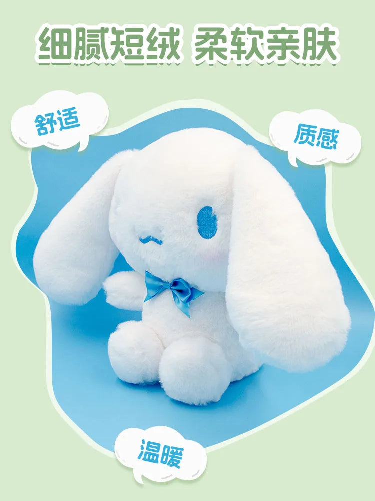Sanrio Anime Classic Series Cinnamoroll Hello Kitty Cute Plush Stuffed Toys Soft Pillow Plushies Doll Birthday Gift For Girls