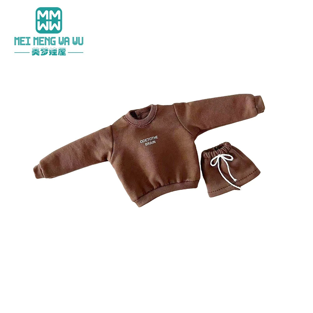 Clothes for doll Fashionable sportswear, shirts, sweatshirts fits Blyth Azone OB22 OB24 Doll Accessories