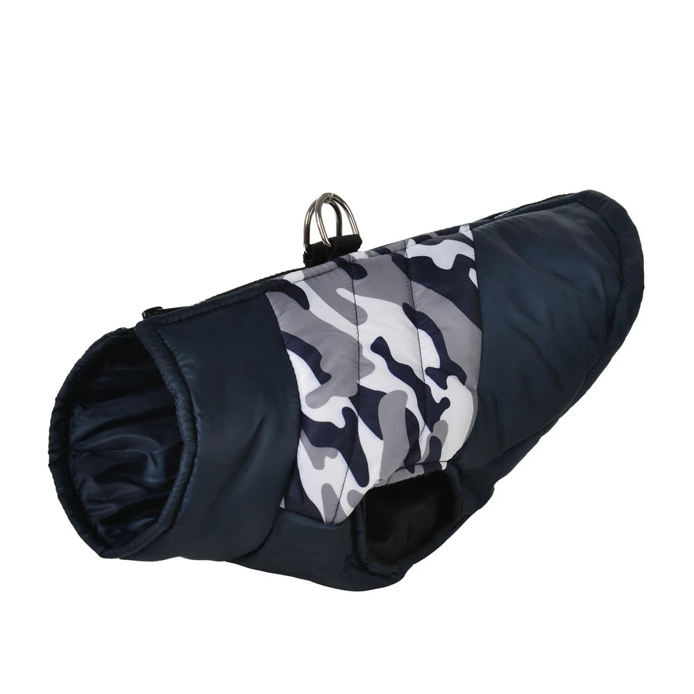 Pet Dog Jacket Coat Winter Waterproof Puppy Camouflage Print Cozy Clothes Coat For Small Medium Dogs Cats Pug Bulldog Clothing