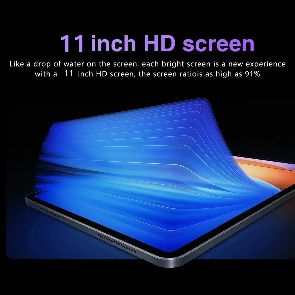 2025 NEW Original  Pad 7 Pro Tablet 11inch Snapdragon 8gen2 HD 4K Android 14 16GB+1TB 12000mAh 5G Dual SIM WiFi GPS Tablets PC