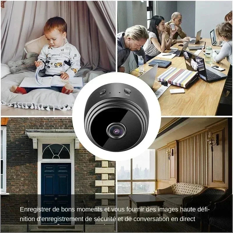 A9 Mini Wireless Camera, WiFi Security Monitoring, Remote Surveillance for Smart Home