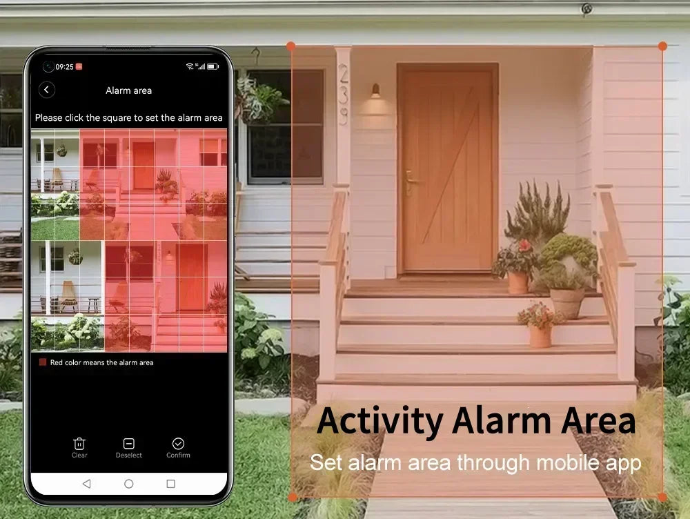 Tahlitech Solar Camera 4G Sim Card Wifi  Dual Lens WiFi 8MP 4K IP Camara Solar Panel CCTV Security Built in Battery PIR Cam V380