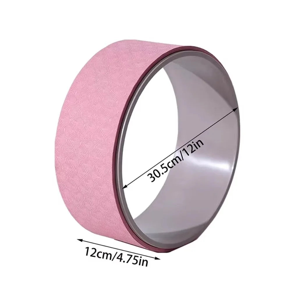 Muscle Massage Yoga Wheel Multi-Functional Back Training Back Training Roller Training Tool Waist Training Pilates Ring Home Gym