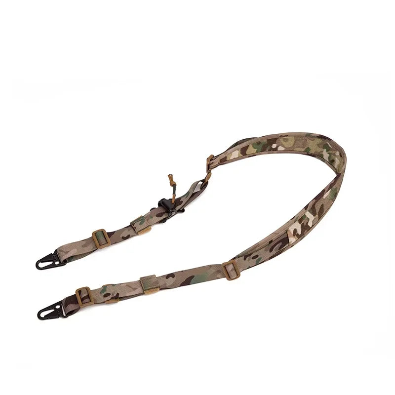 Hunting Rifle Tactical Sling Removable 2 Point Padded Combat Modular Shooting Equipment MC Strap Accessories for Outdoor Hunting