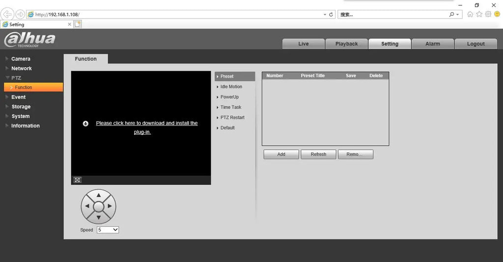 Dahua SD2A500NB-GNY-A-PV 5MP POE IR30M & 24 Hours Full-color built-in MIC & speaker support Lens Pan and Tilt IP Camera