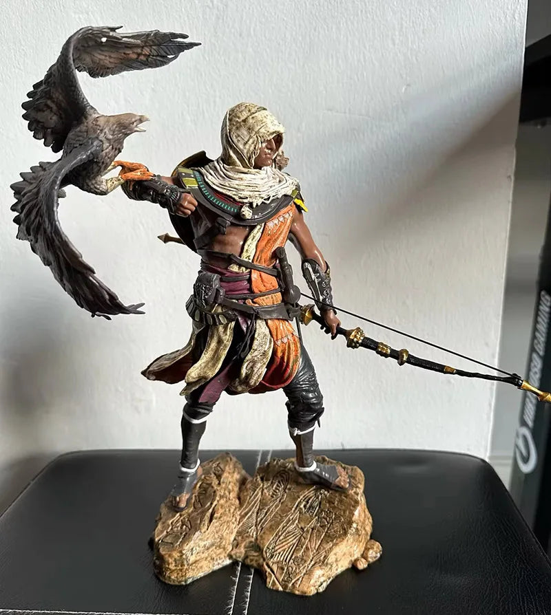 Game Assassins Creed Origins Action Figure Kenway Connor Edward James Figuras Toy Anime Peripheral Model Ornament GK Statue Gift