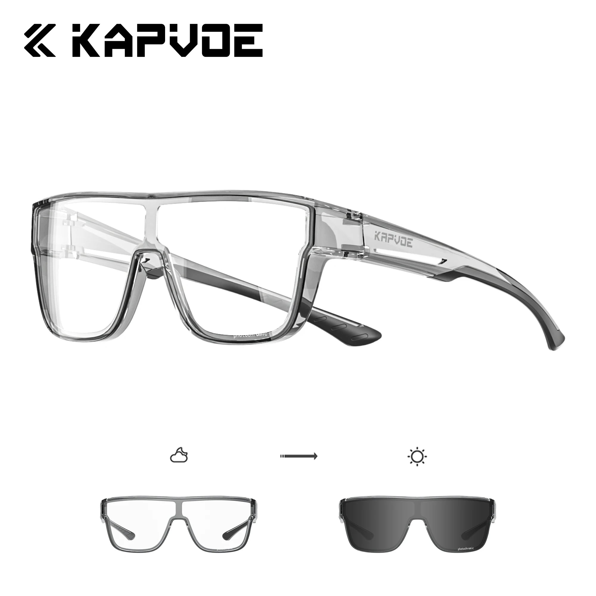 Kapvoe Fitover Sunglasses Fit Over Sunglasses Polarized Lens Wear Over Prescription Eyeglasses UV Protection Men Women