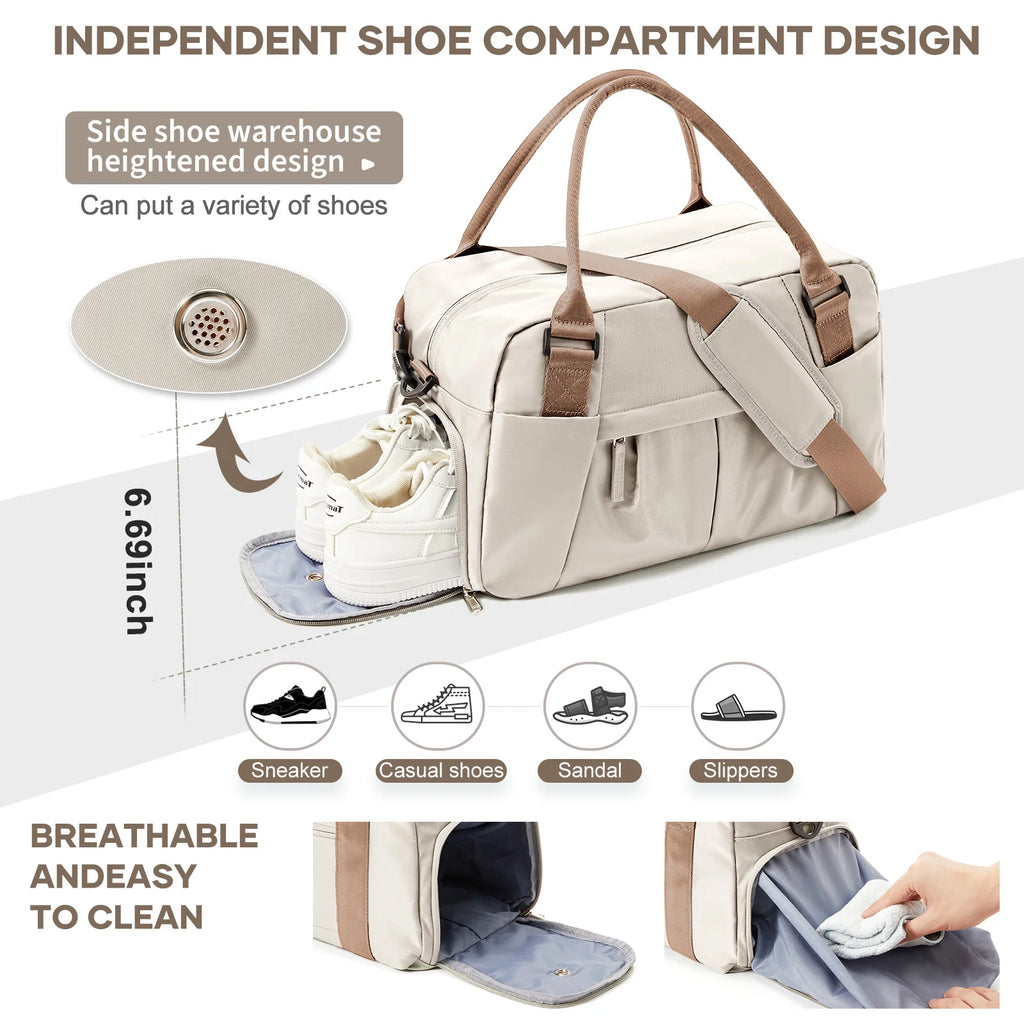 Gym Bags for Men Large Capacity Tote Bag Carry on Bag Travel Bag Suitcase Waterproof Beach Bag Football Exercises Gym Duffle Bag