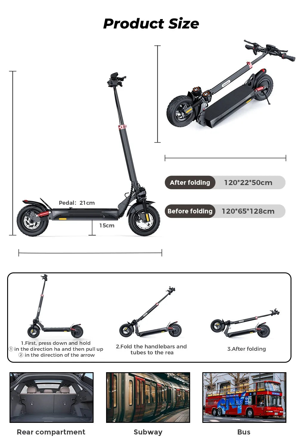 iScooter iX4 Electric Scooter 800W Motor Max Speed 45km/h 48V 15Ah Battery up to 40-45km Range App Control Body Warning Light