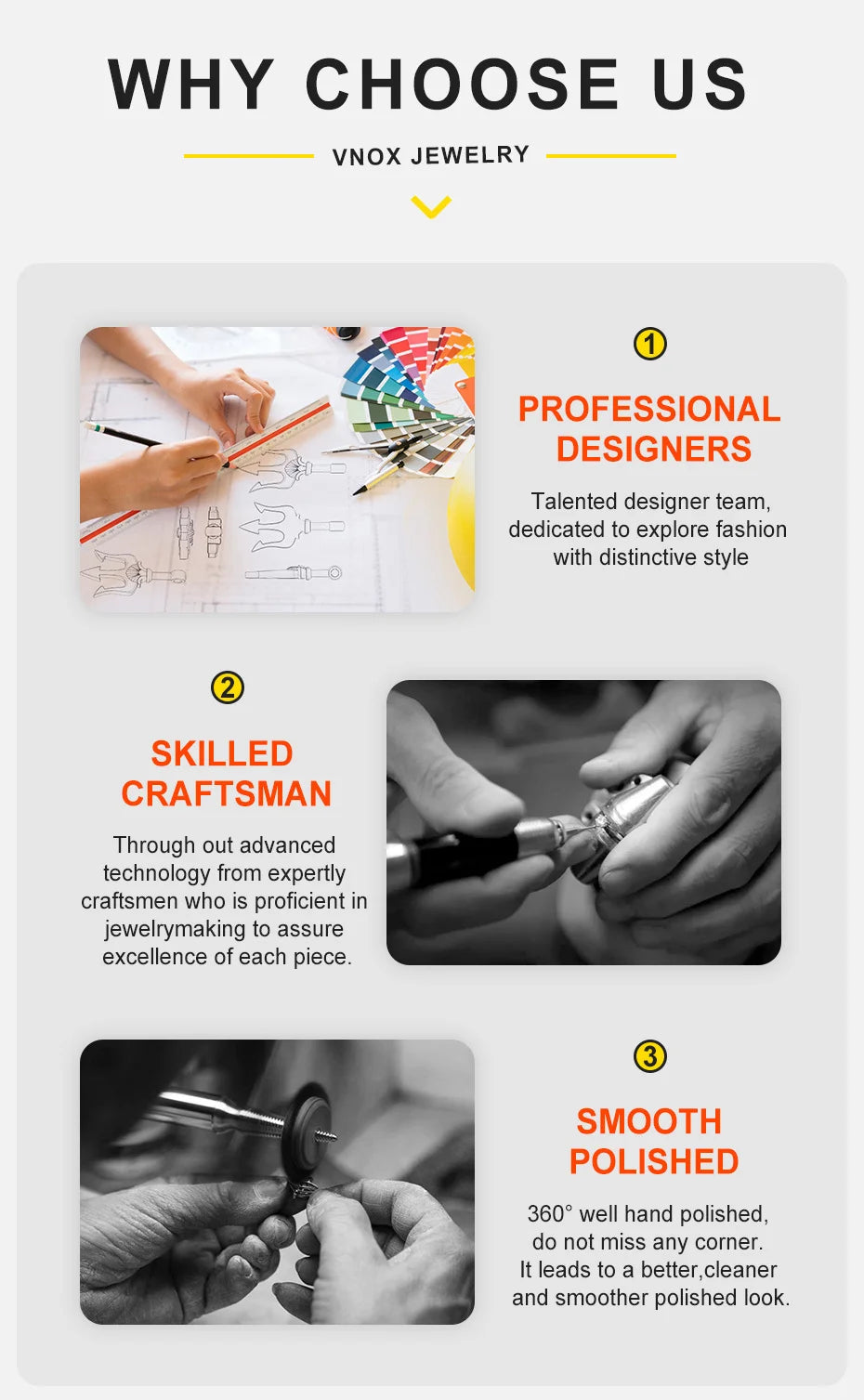 Vnox Single Stainless Steel Men Cross Punk Dangle Earrings High-end Fashion Hoop Earrings For Boys Ear Jewelry Friendship Gifts