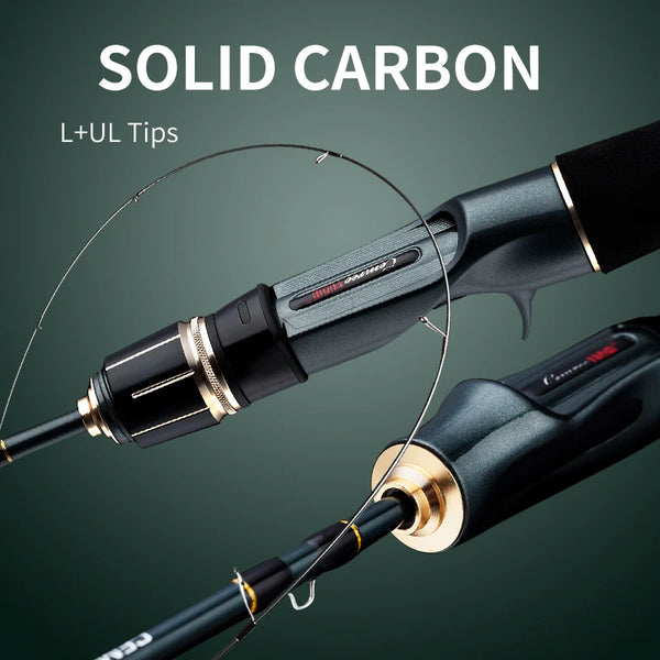 Trout Fishing L+UL Tips Fishing Rod Trout Fishing Light Rod Spinning Baitcasting Lure Fishing Rod Octopus Squid Fishing Tackle