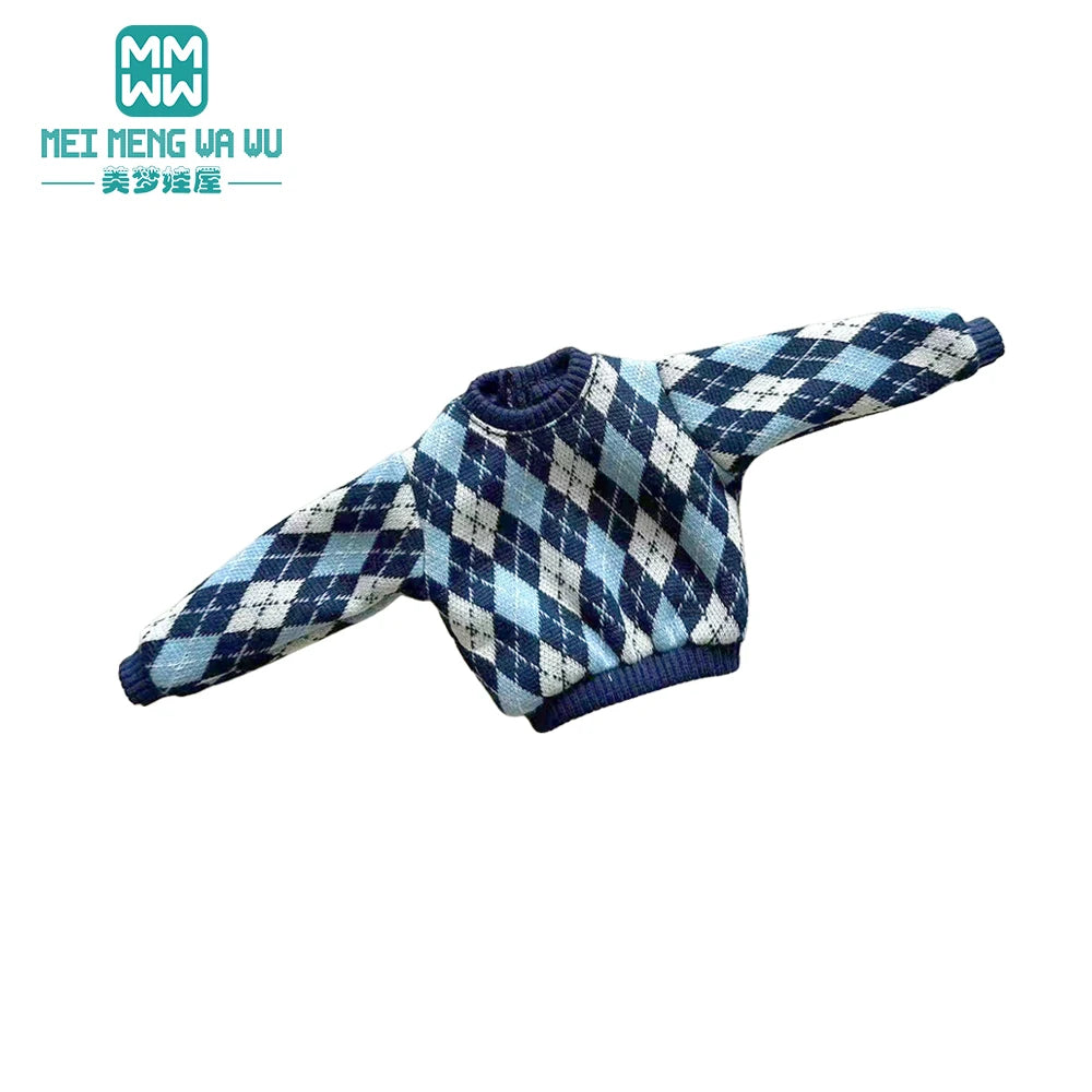 Clothes for doll Fashionable sportswear, shirts, sweatshirts fits Blyth Azone OB22 OB24 Doll Accessories