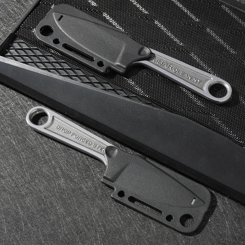 2025 new straight high hardness outdoor knife survival knife integrated keel with K sheath survival camping pocket knife EDC