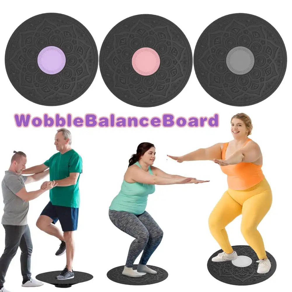 Yoga Swing Balance Board 360° Waist Rotation Torsion Balance Exerciser Rehabilitation Training Home Yoga Fitness Exercise Tool