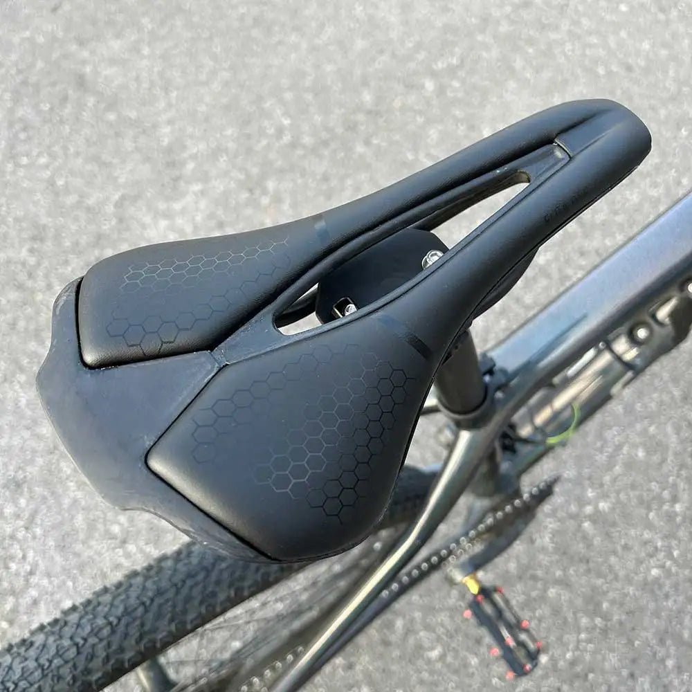 elitaone Carbon 3D Printed Bicycle Saddle 255x140mm Light Road MTB Mountain Racing Bike Seat Cushion Cycling Seating Acc