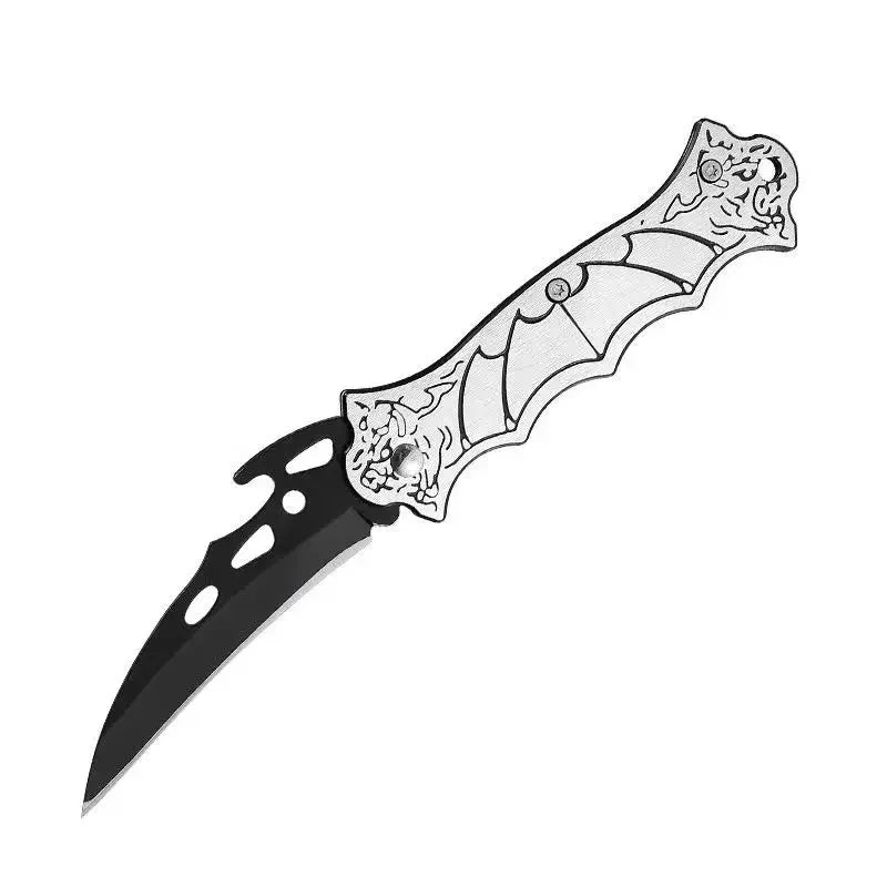 Folding Knife Keychain Portable Camping Self Defense Tactical Survival Knife Open Express Fruit Knife Sharp Outdoor Pocket Knife