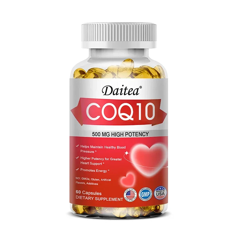 Coenzyme Q10 Capsules,Promote Cardiovascular Health and Heart Health,Provide Energy,Support Joint Health,Promote Overall Health