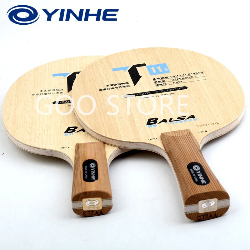 YINHE T11 / T11+ (Balsa Light Weight Carbon) YINHE Table Tennis Blade T-11 T11S Original Galaxy Racket Ping Pong Bat Paddle