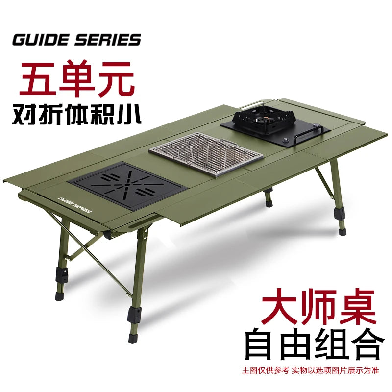 Patio Modern Outdoor Table Dining Firepit Bistro Backyard Outdoor Table Camping Garden Muebles Terraza Outside Furniture