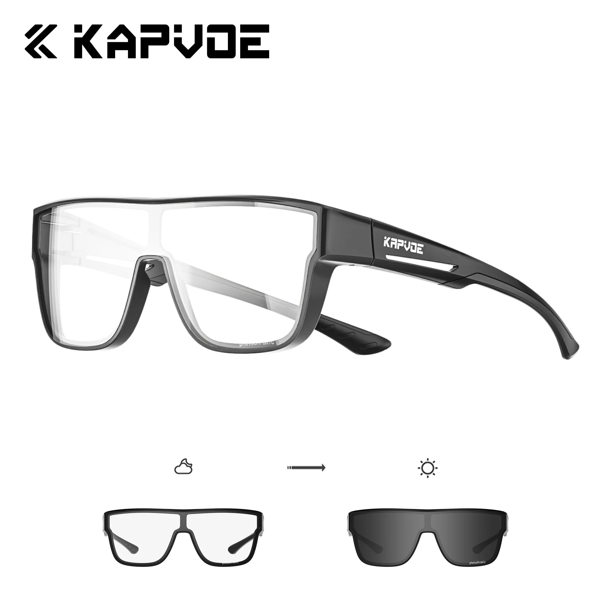 Kapvoe Fitover Sunglasses Fit Over Sunglasses Polarized Lens Wear Over Prescription Eyeglasses UV Protection Men Women