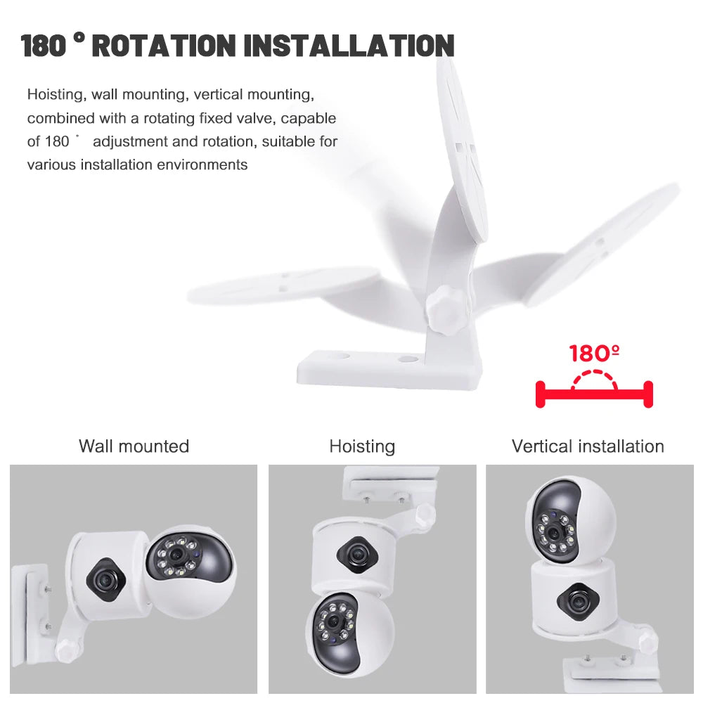 Universal No Punching Camera Shelf Wall Mount Webcam Monitor Stand Bracket Adjustable Security Camera Support Holder Rack