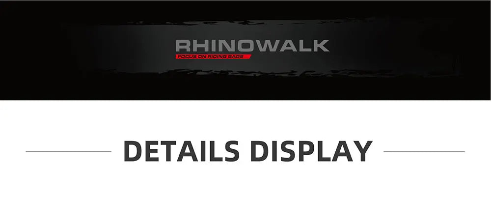 Rhinowalk Motorcycle Tail Bag 100%Waterproof Cycling Backpack 8L 15L 30L Motor Side Saddle Pack Travel Luggage Box Accessories