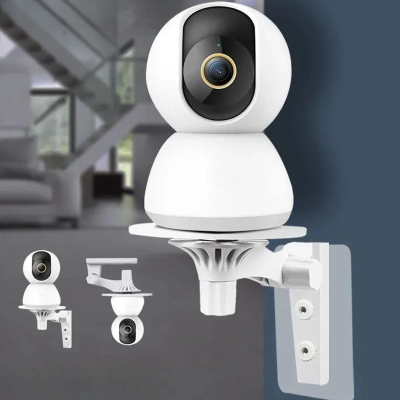 Universal No Punching Camera Shelf Wall Mount Webcam Monitor Stand Bracket Adjustable Security Camera Support Holder Rack