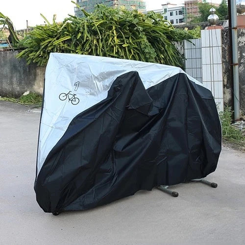 Rain Sun Dust Protection Waterproof Bike Cover UV Snow Proof Bicycle Outdoor Rain Protective Covers for 1/2/3 Bikes HA
