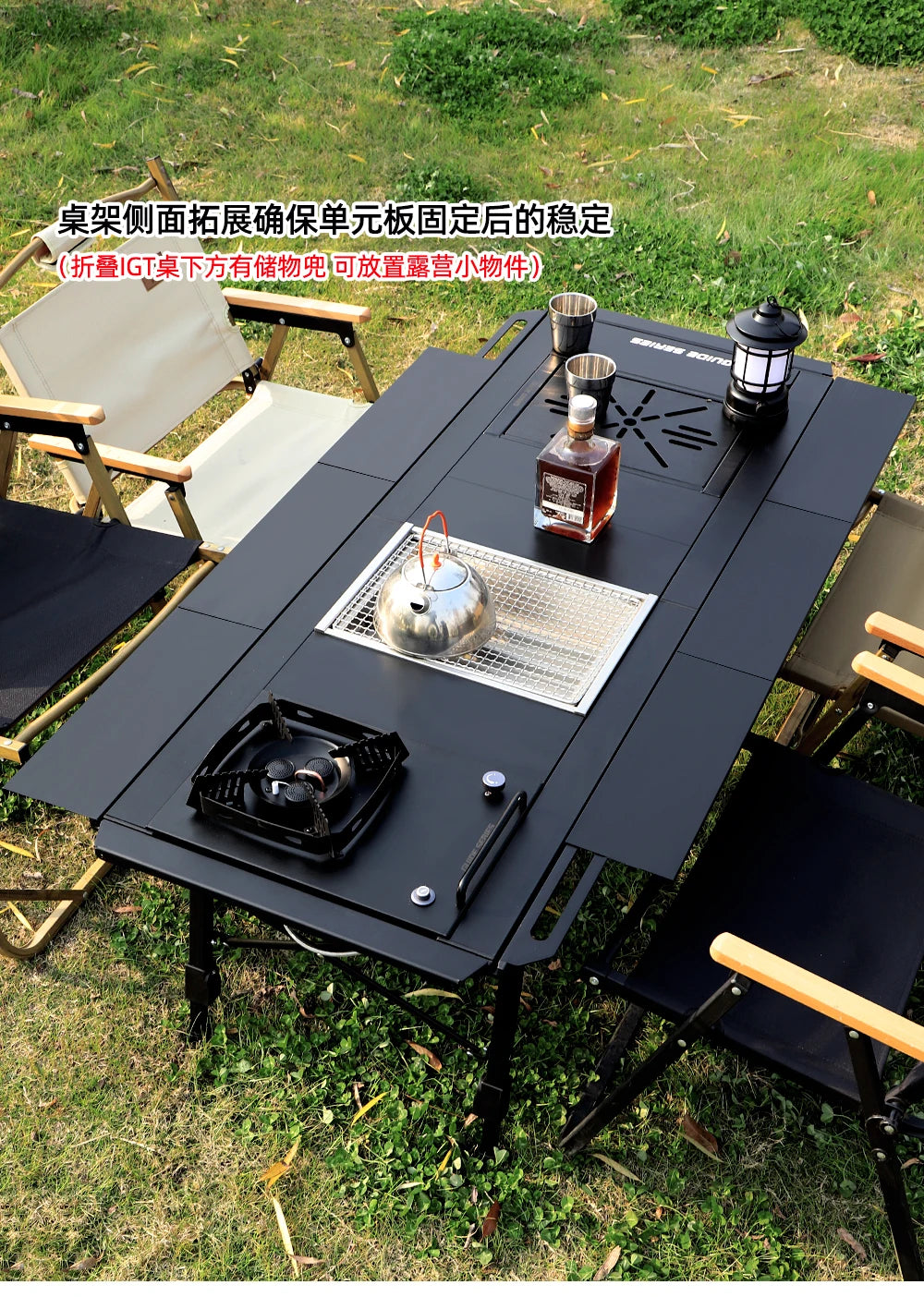 Patio Modern Outdoor Table Dining Firepit Bistro Backyard Outdoor Table Camping Garden Muebles Terraza Outside Furniture