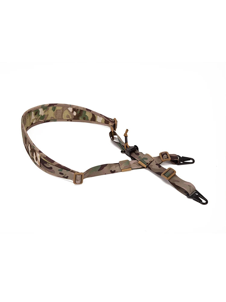 Hunting Rifle Tactical Sling Removable 2 Point Padded Combat Modular Shooting Equipment MC Strap Accessories for Outdoor Hunting