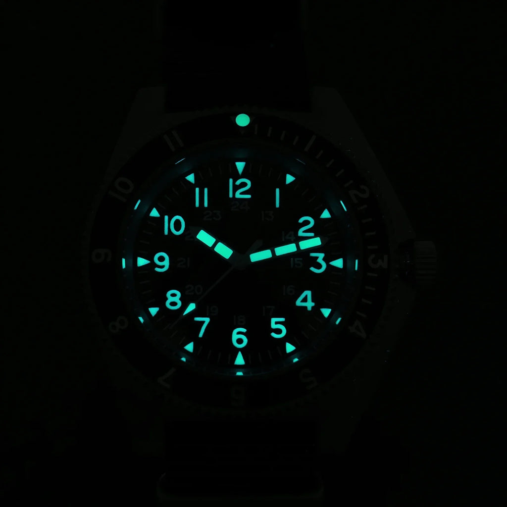 Watchdives WD1972 Quartz Watch VH31 Sweep Seconds Movement Sapphire Crystal BGW9 Luminous 20Bar Waterproof Vintage Men Watches