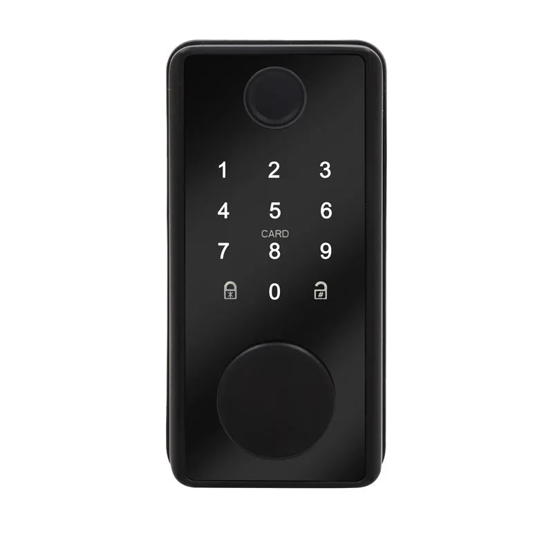 Tuya App Remote Control Smart Door Lock Deadbolt With Keys Fingerprint Lock electronics Digital Indoor House Electronic Lock