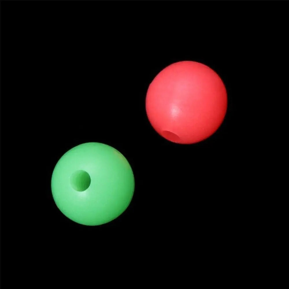 100Pcs/bag Fishing Floats Beads Luminous Light Glowing Balls For Night Sea Fishing 4/5/6/8mm