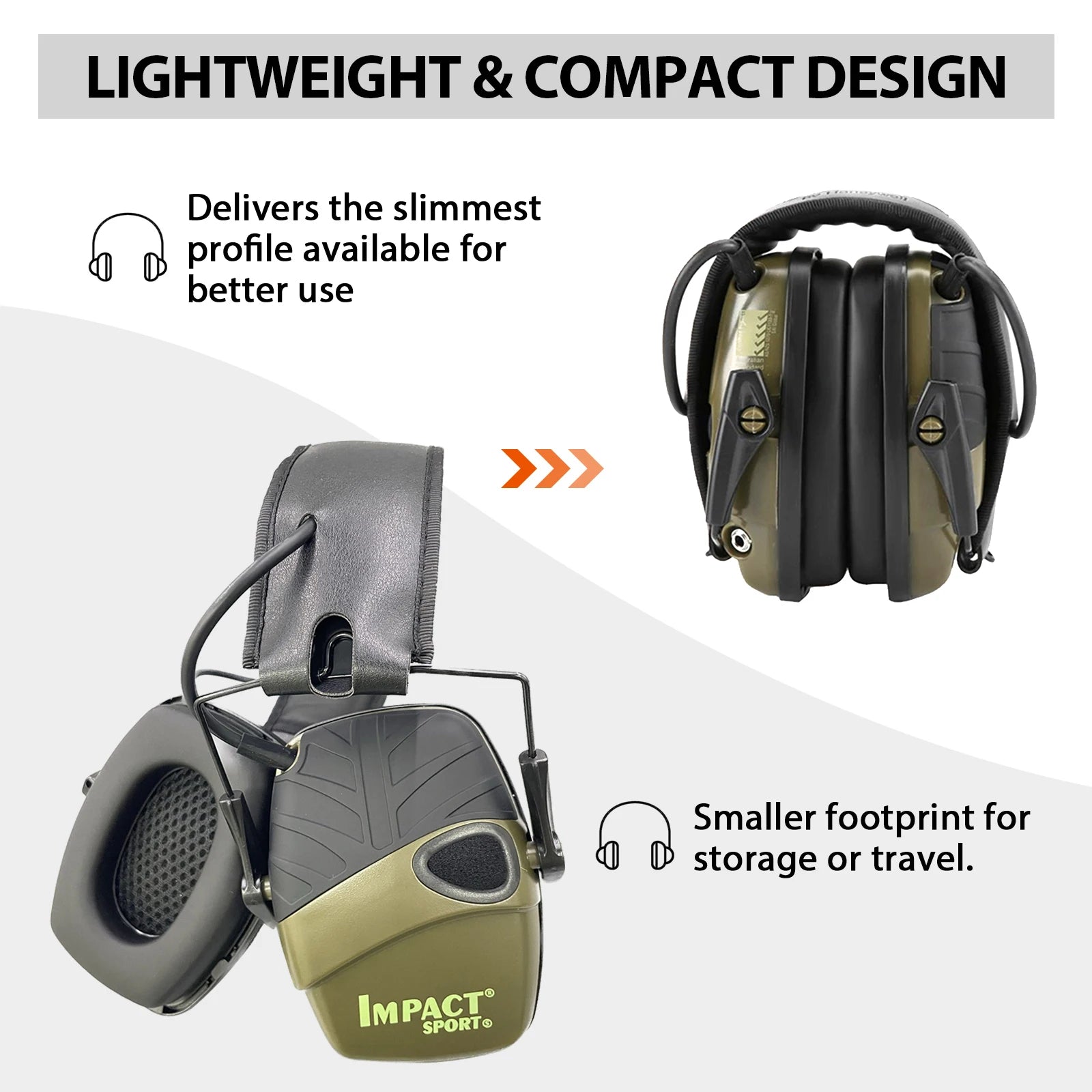 NEW Shooting Active Headset Headphones for Hunting Electronic Hearing Protection Ear Protect Noise Reduction Active Earmuff