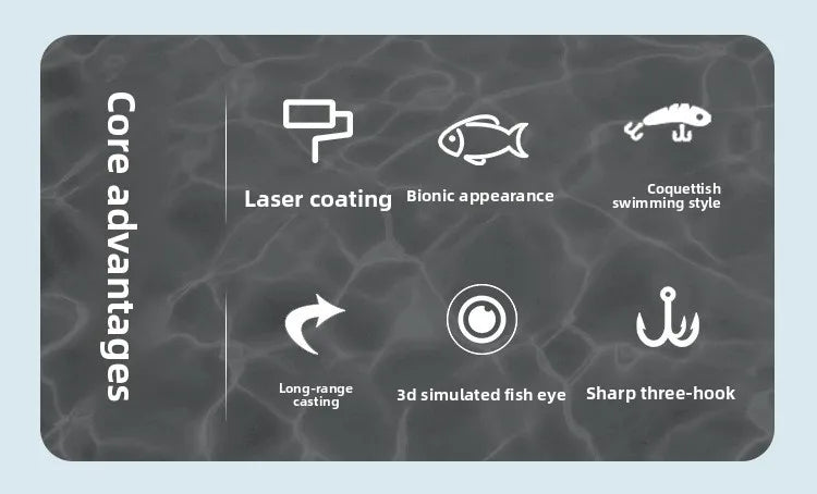 Fly, hover, Mino, long throw, road, fake bait, fresh water, whole fish, loud pearl, night fishing