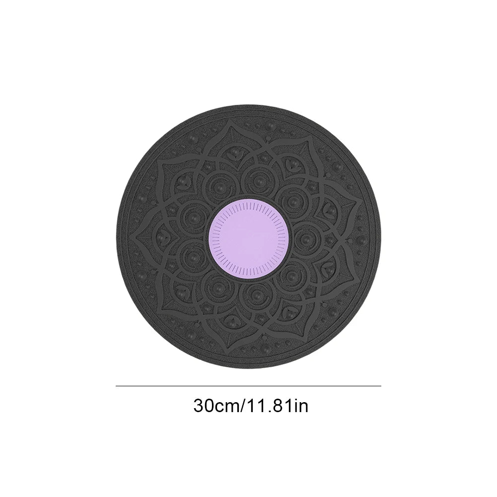 Yoga Swing Balance Board 360° Waist Rotation Torsion Balance Exerciser Rehabilitation Training Home Yoga Fitness Exercise Tool