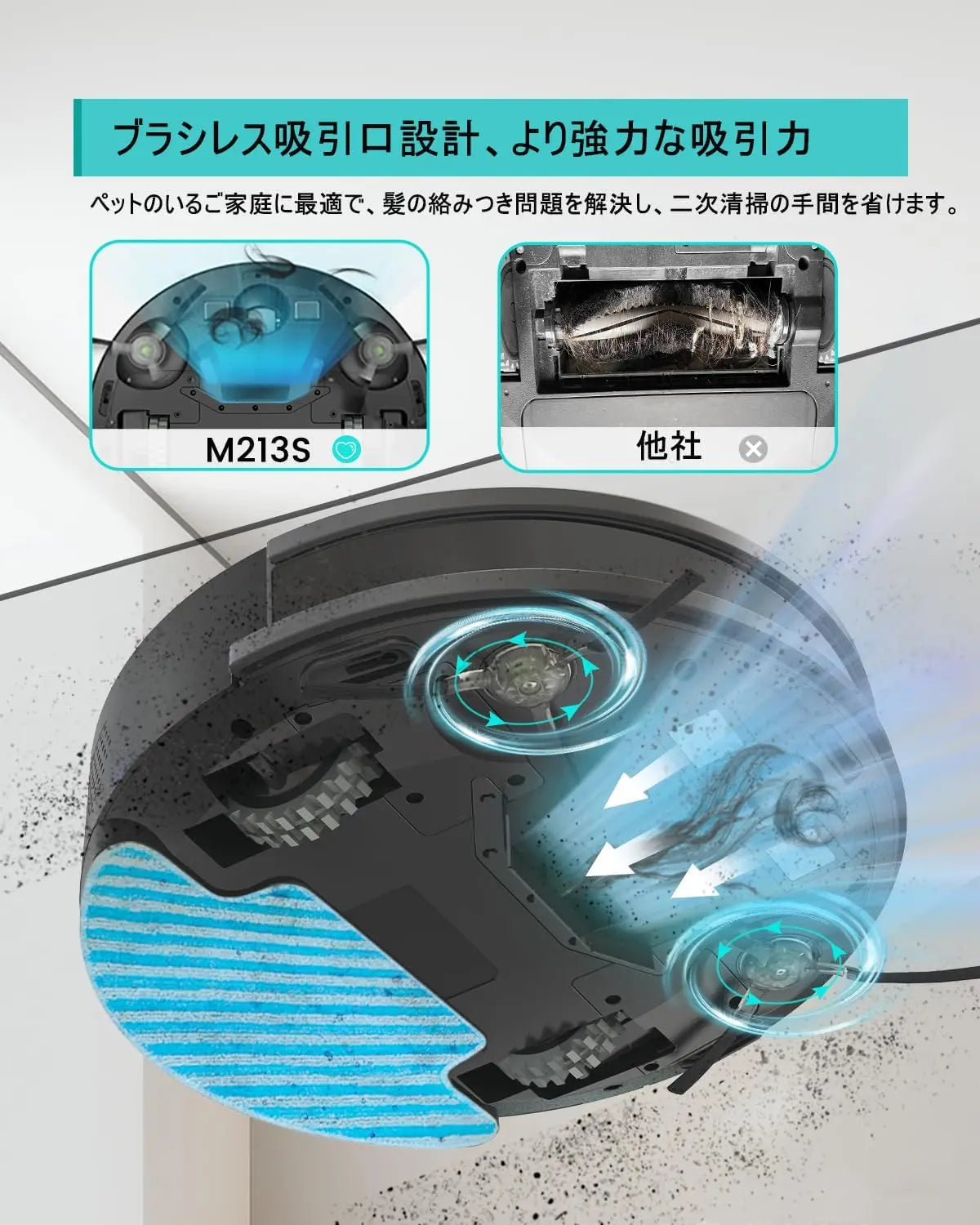 LEFANT M213S Robot Vacuum Cleaner and Mopper, 3200 Pa Suction, 150 Minutes, Automatic Charging Robot , App/Alexa Control