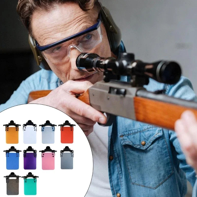 International Standard Shootings Glasses Blinders Occluder Clip Patches Eye Mask Aim Assistance Glasses Patches Enduring
