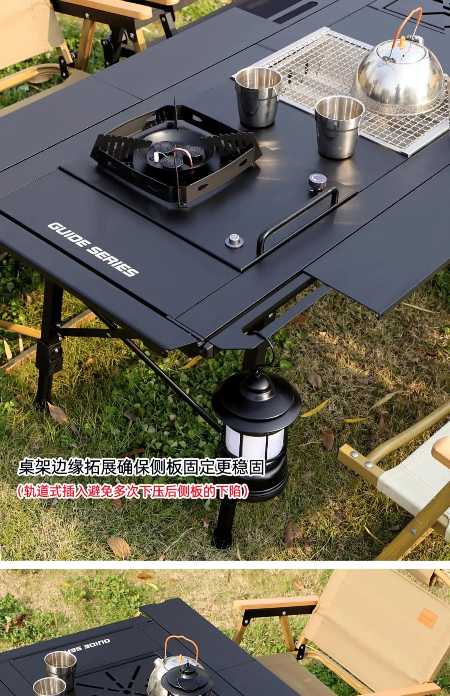 Patio Modern Outdoor Table Dining Firepit Bistro Backyard Outdoor Table Camping Garden Muebles Terraza Outside Furniture