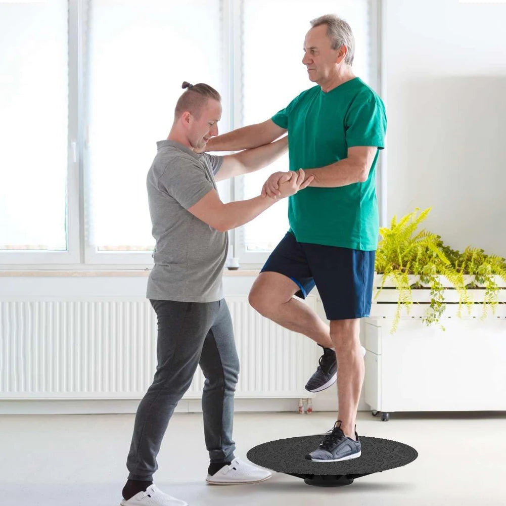 Yoga Swing Balance Board 360° Waist Rotation Torsion Balance Exerciser Rehabilitation Training Home Yoga Fitness Exercise Tool